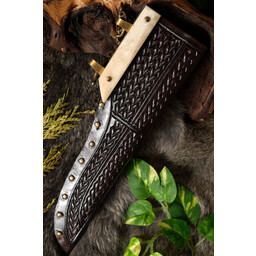 Estilo vikingo seax Borre con empuñadura de hueso - Celtic Webmerchant