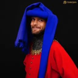 Capuche Jan van Eyck, bleue - Celtic Webmerchant