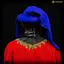 Capuche Jan van Eyck, bleue - Celtic Webmerchant