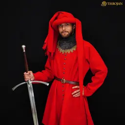 Chaperon Jan van Eyck, red - Celtic Webmerchant