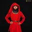 Chaperon Jan van Eyck, red - Celtic Webmerchant