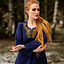 Wikingerkleid Aslaug, blau - Celtic Webmerchant