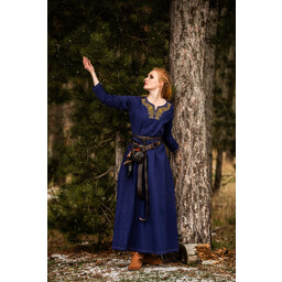 Wikingerkleid Aslaug, blau - Celtic Webmerchant