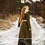 Kaftan wikinga Skadi w kolorze oliwkowym - Celtic Webmerchant