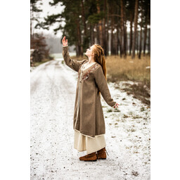 Kaftan Wikingów Skadi, piasek - Celtic Webmerchant
