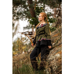 Tunique Viking Haakon, vert olive - Celtic Webmerchant