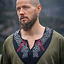 Tunique Viking Haakon, vert olive - Celtic Webmerchant