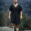 Tunika Halbard, sort - Celtic Webmerchant