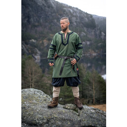 Tunique viking Bjorn, vert - Celtic Webmerchant