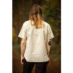 Medeltida skjorta Erhart, natur - Celtic Webmerchant