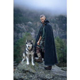 Manteau Valdemar, noir - Celtic Webmerchant