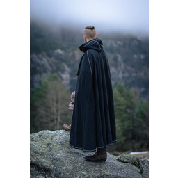 Manteau Valdemar, noir - Celtic Webmerchant
