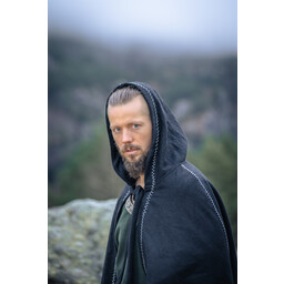 Manteau Valdemar, noir - Celtic Webmerchant