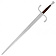 Red dragon German long sword - Celtic Webmerchant