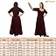 Cotehardie z XV-XVII wieku, wełna, czerwona - Celtic Webmerchant