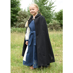 Kinder Mantel Arthur, schwarz - Celtic Webmerchant