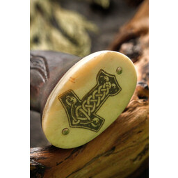 Vikinghåndøks i rustfrit stål med Mjolnir - Celtic Webmerchant
