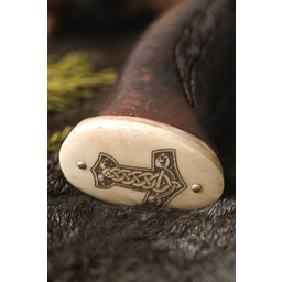 Vikinghåndøks i rustfrit stål med Mjolnir - Celtic Webmerchant