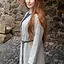 Birka-Umhang Aslaug, Wolle, grau - Celtic Webmerchant