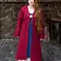 Burgschneider Birka cloak Aslaug, wool, red - Celtic Webmerchant