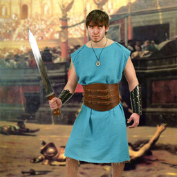 Römische Tunika, blau - Celtic Webmerchant