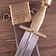 Deepeeka Xiphos griego con vaina de león - Celtic Webmerchant