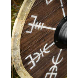 Viking shield Vegvisir with rawhide - Celtic Webmerchant