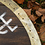 Tarcza Wikingów Vegvisir z surowej skóry - Celtic Webmerchant
