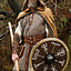 Scudo vichingo Vegvisir con pelle grezza - Celtic Webmerchant