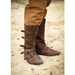 Medieval boots with buckles - Celtic Webmerchant
