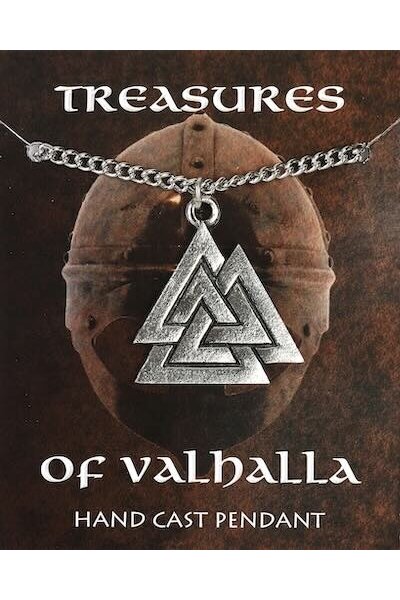 Wikinger-Halskette Valknut - Celtic Webmerchant