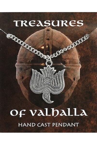 Viking halskæde ravn af Odin - Celtic Webmerchant