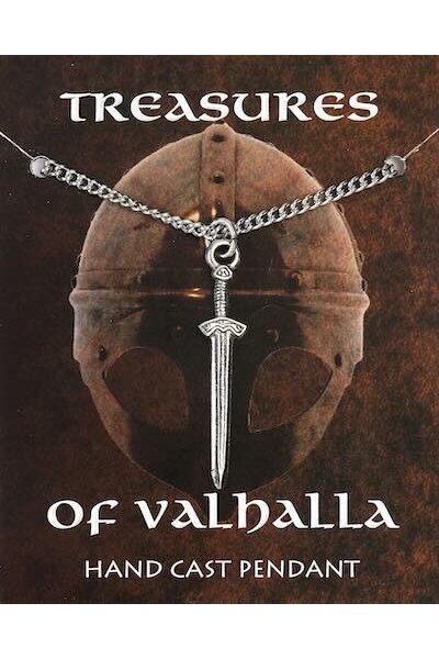 Viking sværd halskæde - Celtic Webmerchant
