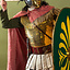 100% uldtæppe/kappe, sildeben, rust - Celtic Webmerchant