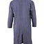 Medieval tunic Sigeric, herringbone pattern, blue - Celtic Webmerchant