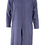 Medieval tunic Sigeric, herringbone pattern, blue - Celtic Webmerchant