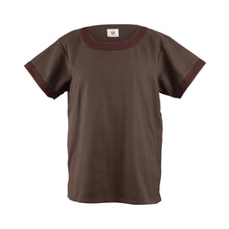 Medeltida tunika Holgar, brun - Celtic Webmerchant