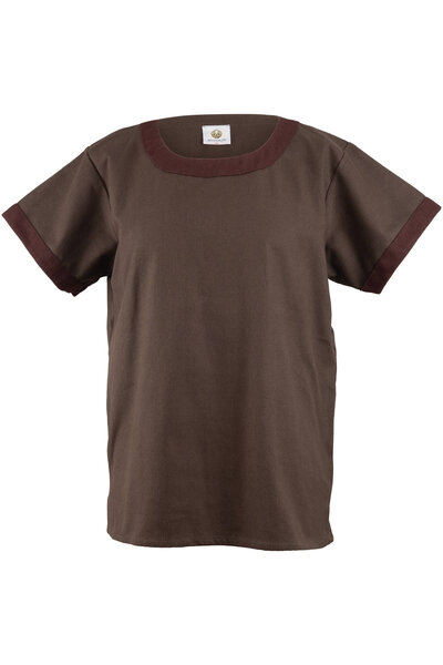 Middelaldertunika Holgar, brun - Celtic Webmerchant