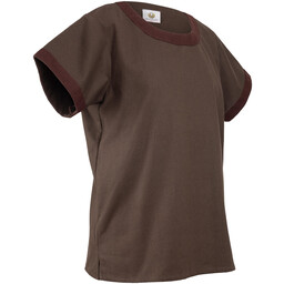 Mittelalterliche Tunika Holgar, braun - Celtic Webmerchant