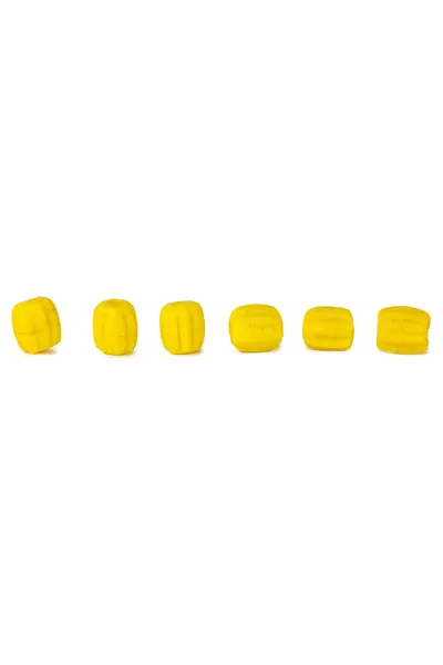 Cuenta de vidrio vikingo Birka, juego de 3, amarillo - Celtic Webmerchant