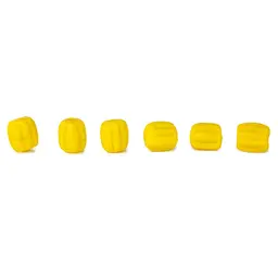 Perle en verre viking Birka, lot de 3, jaune - Celtic Webmerchant