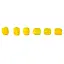 Perle en verre viking Birka, lot de 3, jaune - Celtic Webmerchant