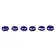 Viking glass bead Ribe, set of 3 - Celtic Webmerchant