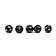 Perle di vetro vichinghe Öland, set di 5 - Celtic Webmerchant
