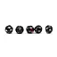 Perle di vetro vichinghe Öland, set di 5 - Celtic Webmerchant