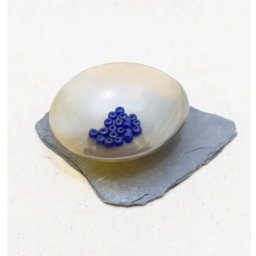 Perle di vetro blu, set da 10 - Celtic Webmerchant