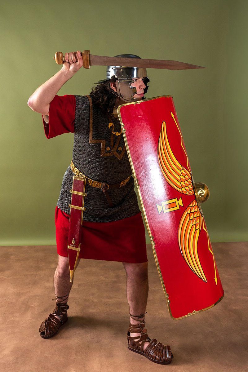 De Romeinse scutum