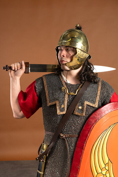 Leather sword holder for Roman swords - Celtic Webmerchant