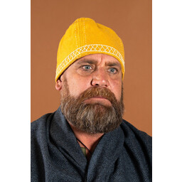Cappello di lana viking ulf, giallo - Celtic Webmerchant