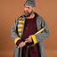 Rusvik Wikingermantel Bartosz, gelb/grau - Celtic Webmerchant